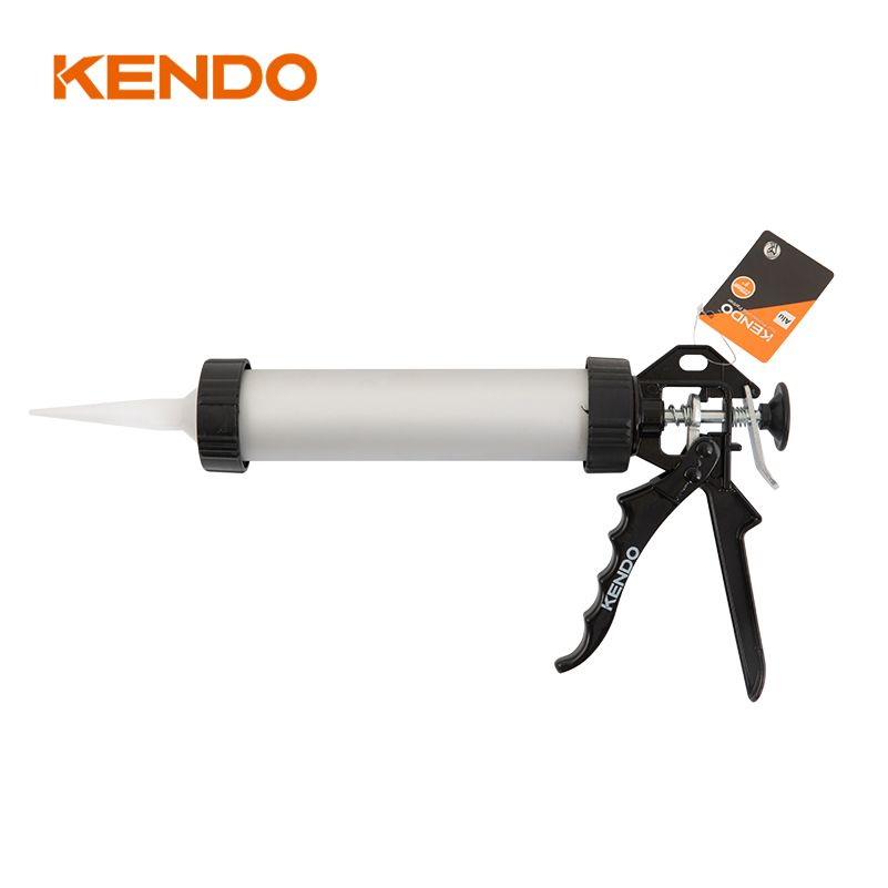 Kendo Aluminium Caulking Gun Apply Caulking Compounds, Adhesives, and Lubricants