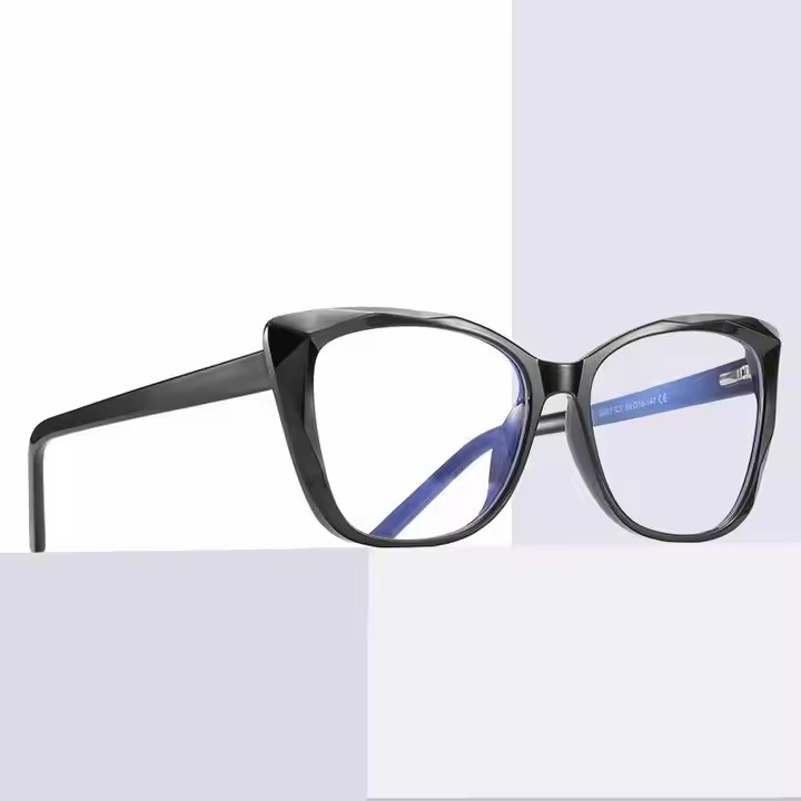 High Quality Ultra Light Round Acetate Temple Tr90 Optical Frames Mens and Womens Eye Glasses Frame Eyewear