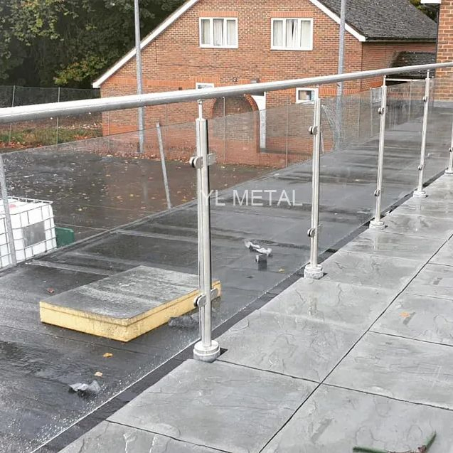 Y L Factory Price Stainless Balustrade Handrail Post Outdoor Handrail Balcony