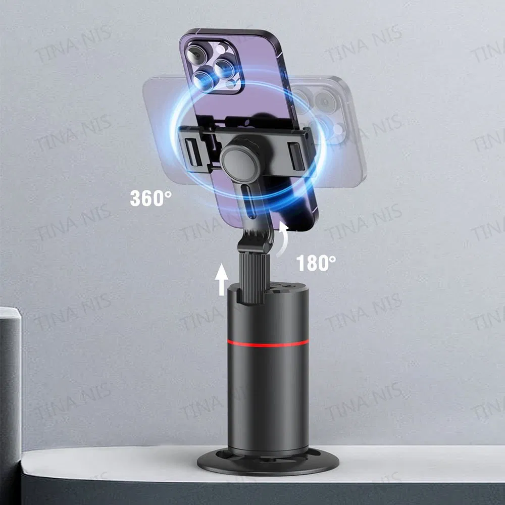 Household Wireless Gimbal Stabilizer Selfie Stick 360 Degree Face Tracking with Wireless Shutter for Smartphone Live Recording