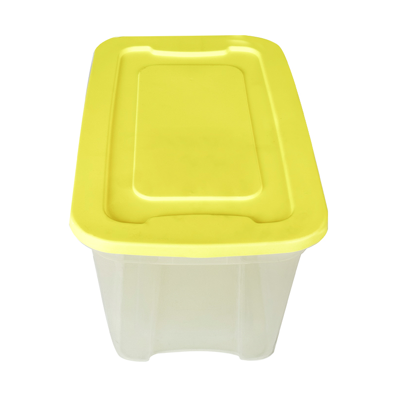 Versatile 30 Gallon Transparent Storage Container for Clothing