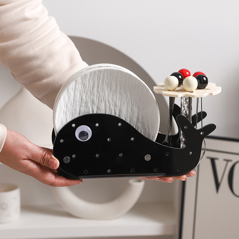 High-Temperature Mini Stainless Steel Fork and Plate Set