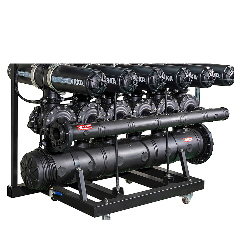 4'' 6 Unit Automatic Disc Filter for Industrial Water Treatment