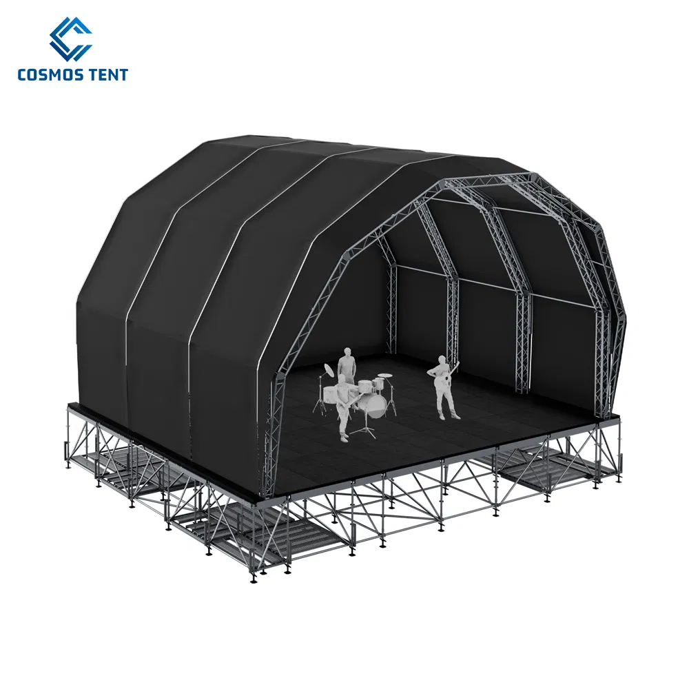 Cosmos OEM Outdoor Party Heavy LED Screen Support Event Concert Lighting 400X400mm Spigot Bolt Box Truss