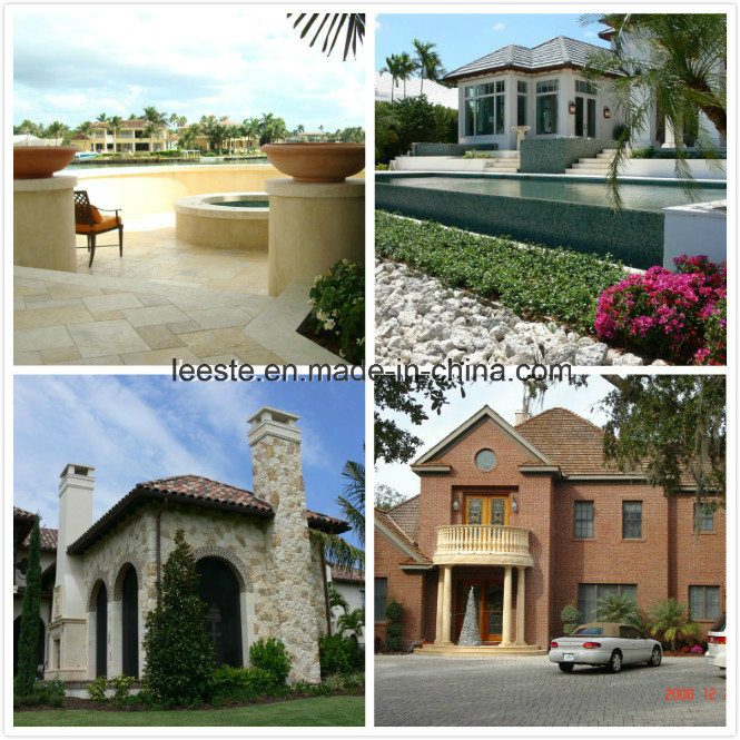 Low Price Natural Floor Tile Wall Tile Mocha Cream Beige Limestone