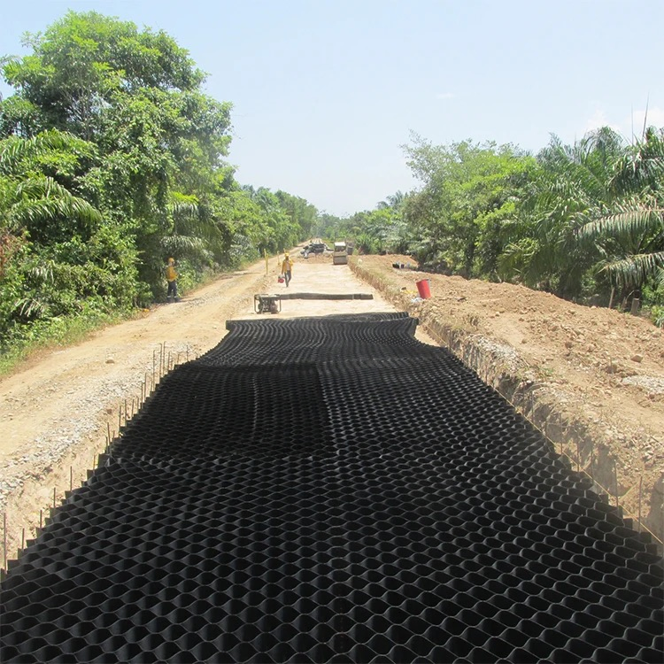 Honeycomb Geogrid Slope Protection Cellular Reinforcement for Greening HDPE Geocell