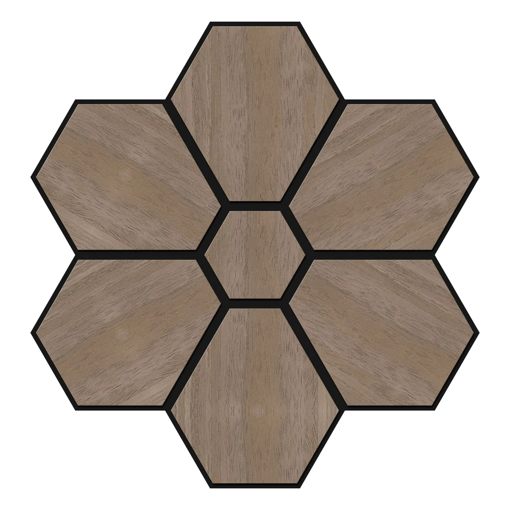 Modern Black Wood 3D Slat Wall Panels Removable Acoustic Sound Panel Tiles