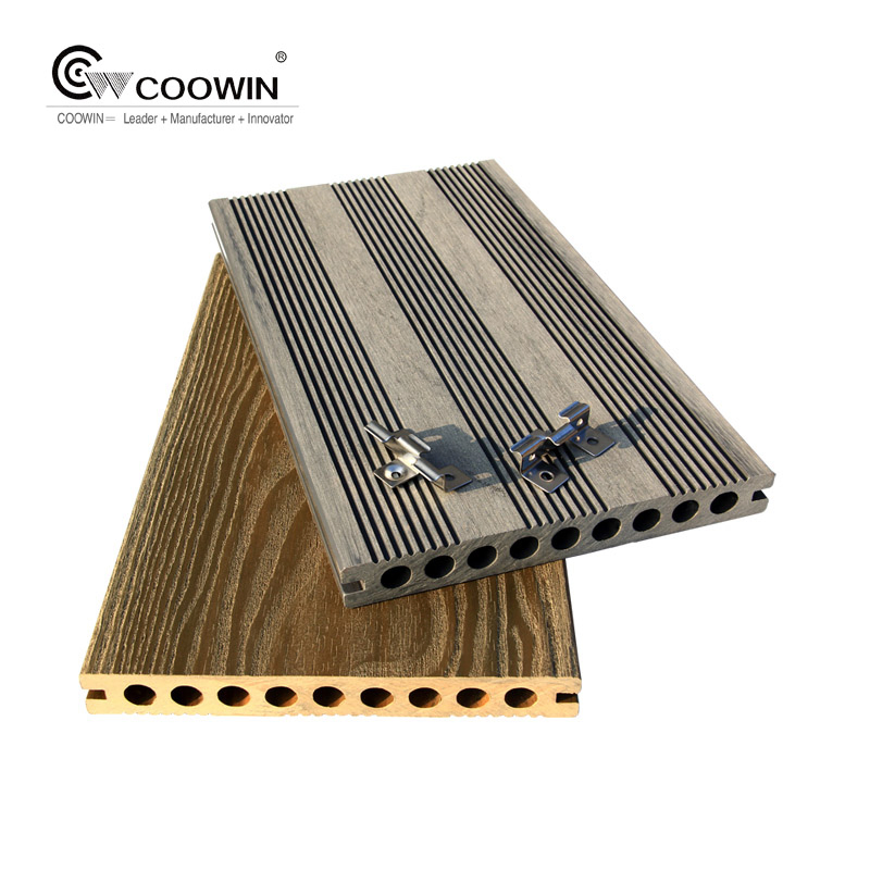 Long Service Life Wood-Plastic Composite Outdoor Decking Floor