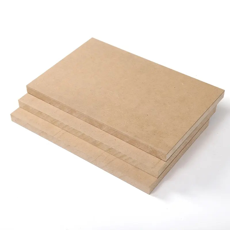 Cheap MDF Board Factory Directly Sale Plain MDF 12mm 15mm 18mm