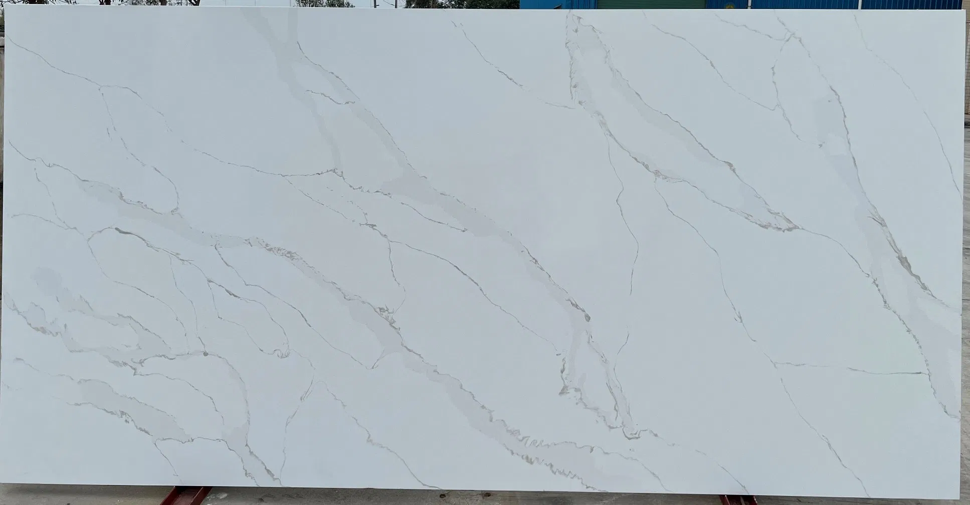 Calacatta Oro Marble Quartz Artificial Stone Slab