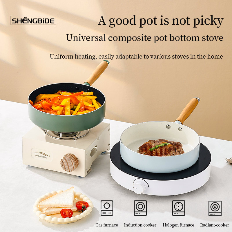 Wholesale High Quality Forged Aluminum Cookware Cooking Pans Nonstick Frying Pan Aluminum Fry Pan