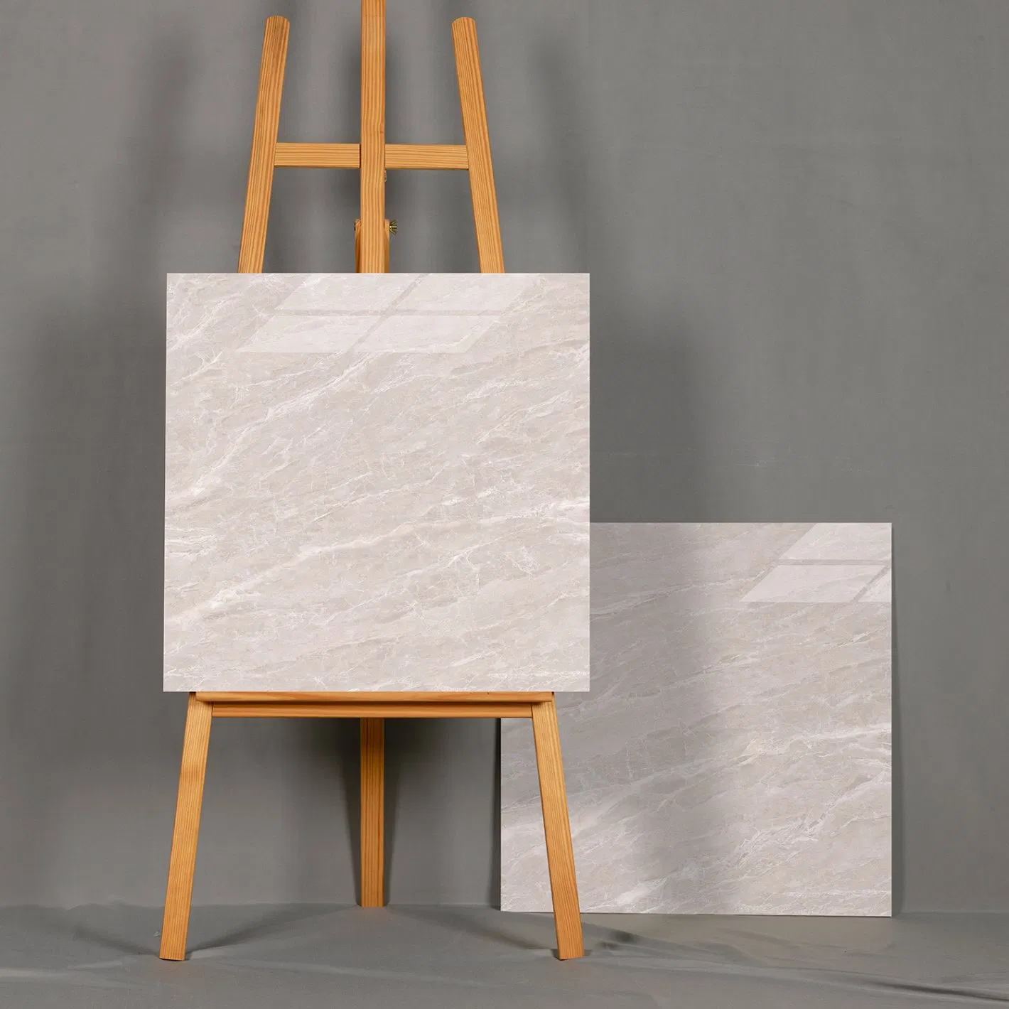 Glazed Polishe Marble Tile Beige Color Luxury Design 60*60cm Promotion Price for Resell