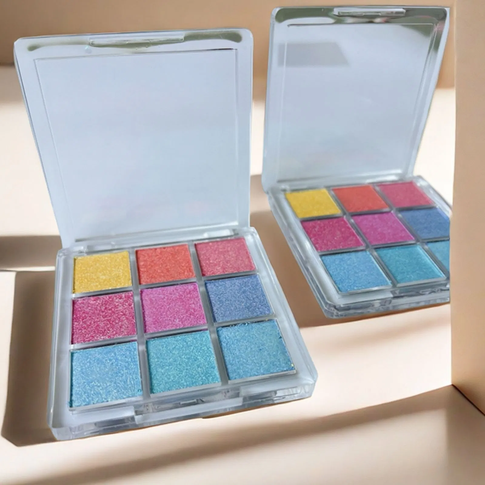 9 Colors Duochrome High Shine Makeup Duo Chrome Eyeshadow Palette