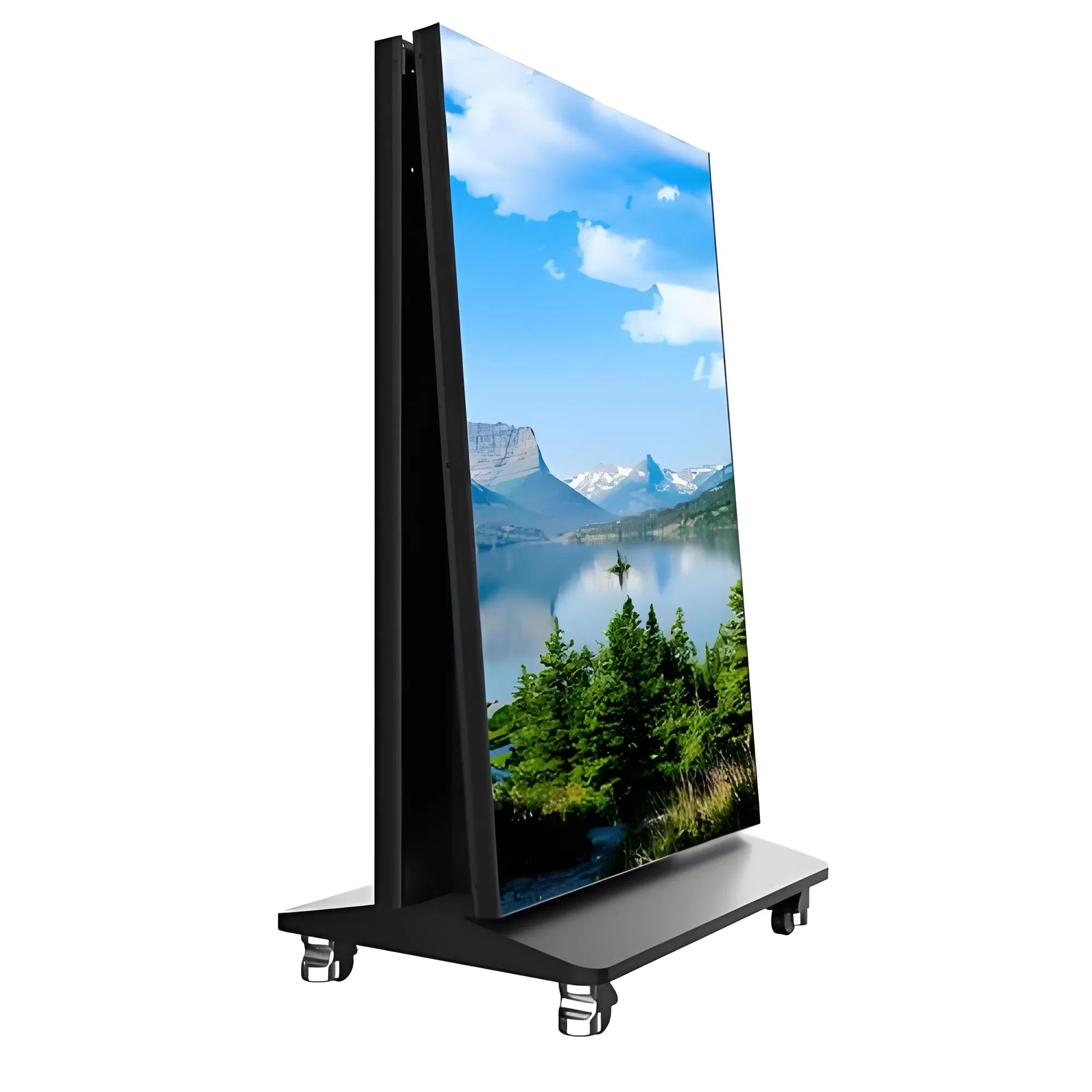 High Brightness P Series Indoor Outdoor LED Display Screen for Commercial Billboard Advertising Video Wall Retail Shopping Mall Event Stage