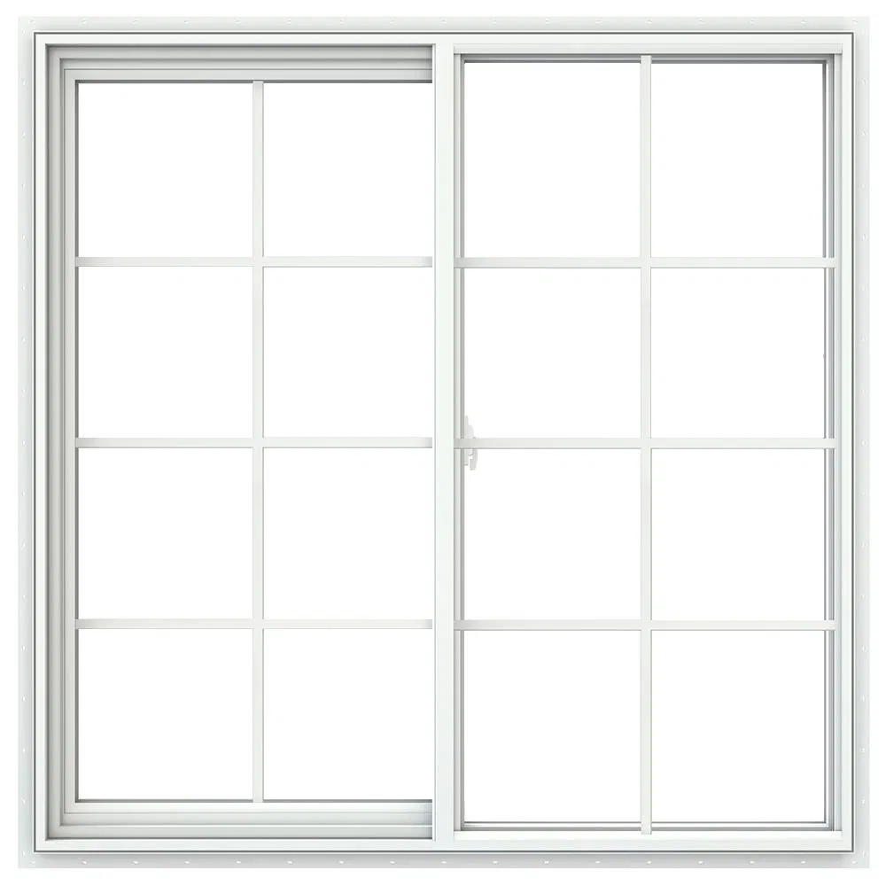 Раздвижное окно UPVC для узких помещений