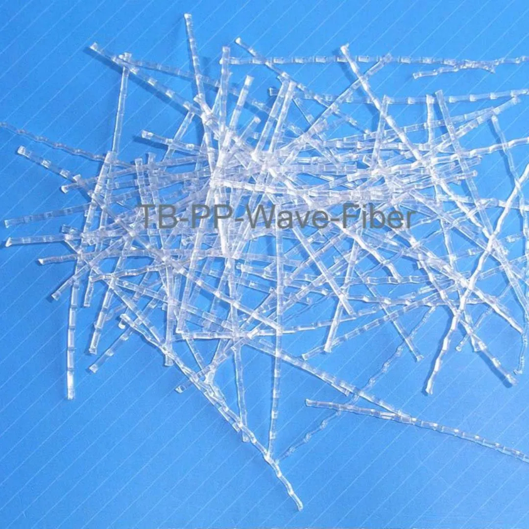 China Manufacturer Marco Polypropylene Fiber PP Wave Fiber for Concrete