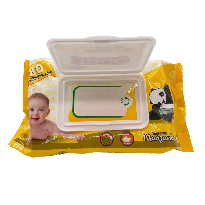 100PCS Pack Low MOQ Custom Baby Wipe Bamboo Baby Wipe Disposable OEM Baby Wipe