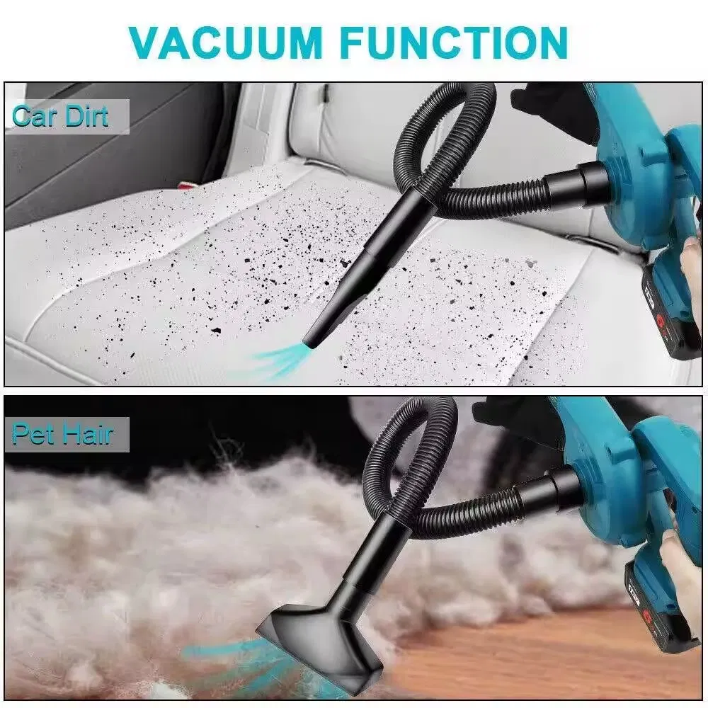 2-in-1 Electric Cordless Leaf Blower & Vacuum Portable with Battery Charger Blowers Product