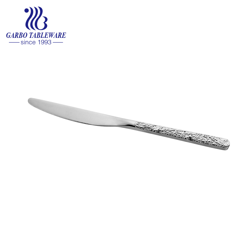 Home Use Food Grade Stainless Steel Spoon Set Dinner Spoon Silverware Spoon Matte Finishing Slotted Spoon Everyday Flatware Set