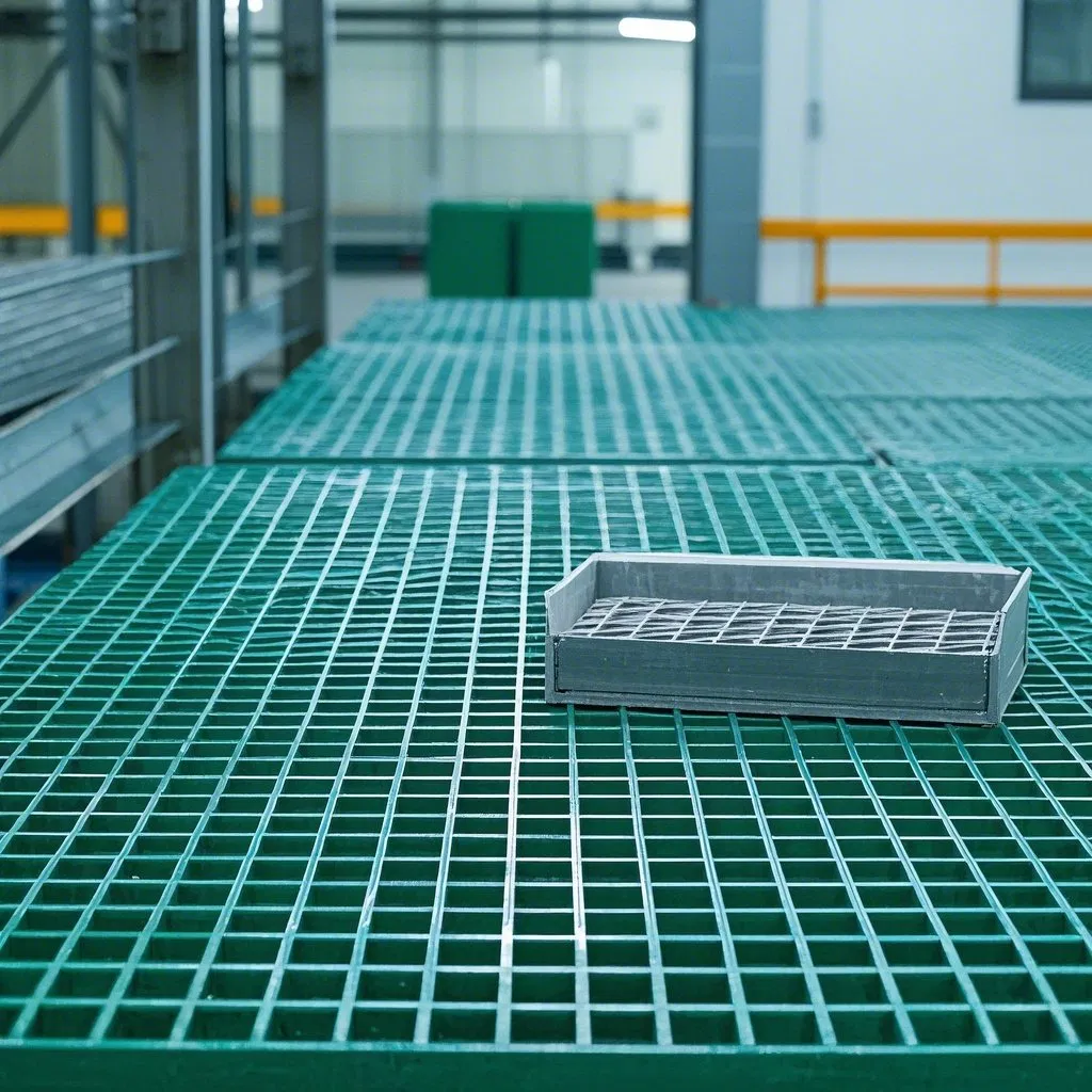 Electrostatic Powder Coated Durable Finish Fiberglass Grille