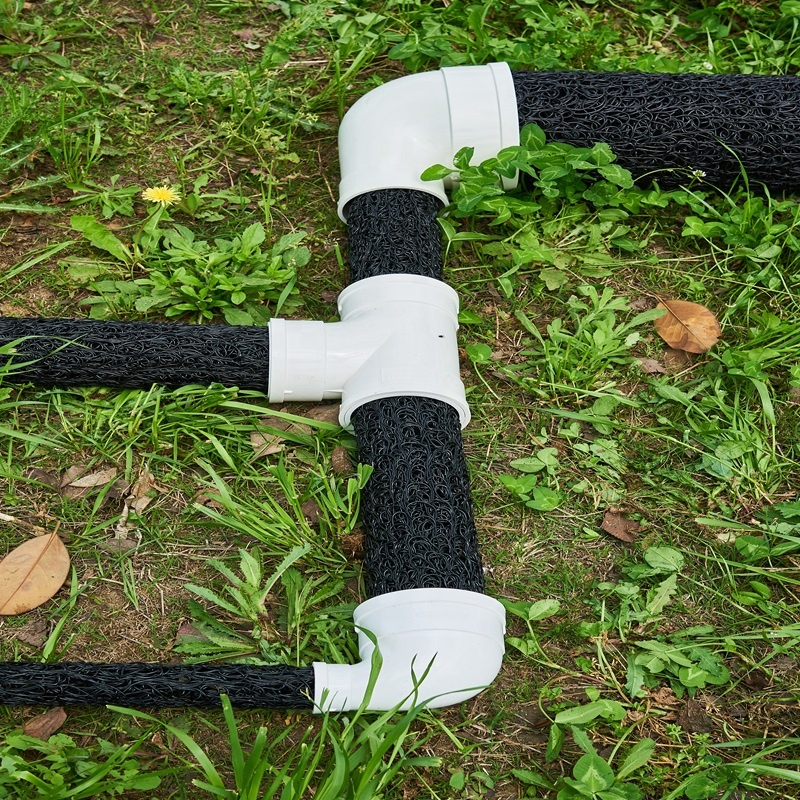 Green Black Water Permeable Pipe Plastic Blind Ditch for Tunnel Drainage 200m