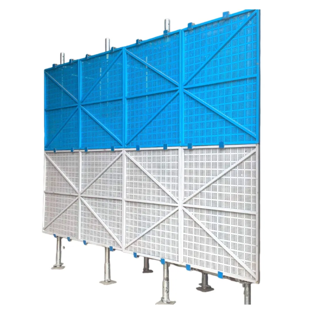 Construction Site Scaffolding Safety Net Complying with International Safety Standards (OSHA, EN)