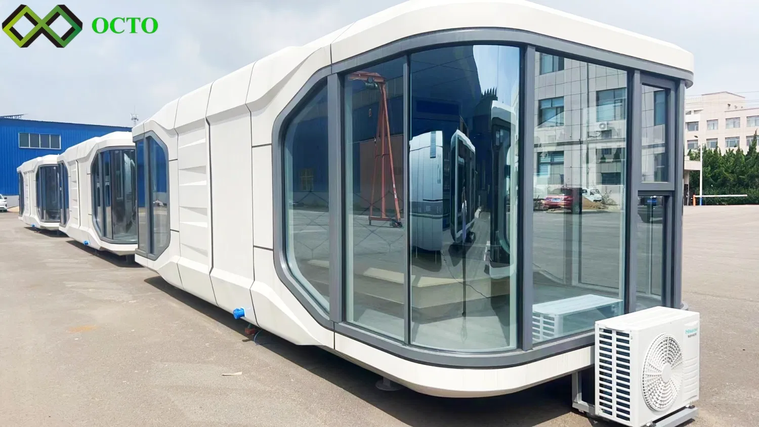 2 Bedrooms 29.7 Sqm Uzbekistan 2024 Steel Frame Resort Cabin Prefab Houses