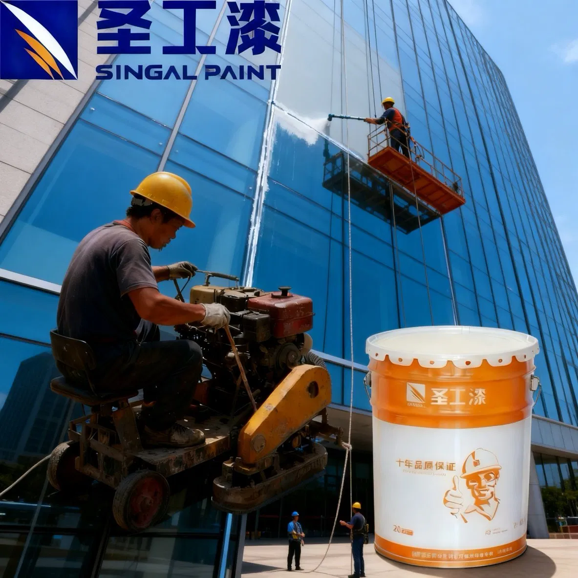 Indoor Water-Based Ultra-Thin Intumescent Fire-Resistant Coating: Forms a Protective Char Layer for Steel Structures