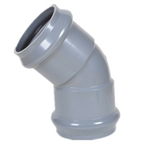 Premium Plastic Pipe End Fitting UPVC Pressure Pipe Fittings for Water Supply DIN Standard 1.0MPa with Rubber Ring Joint