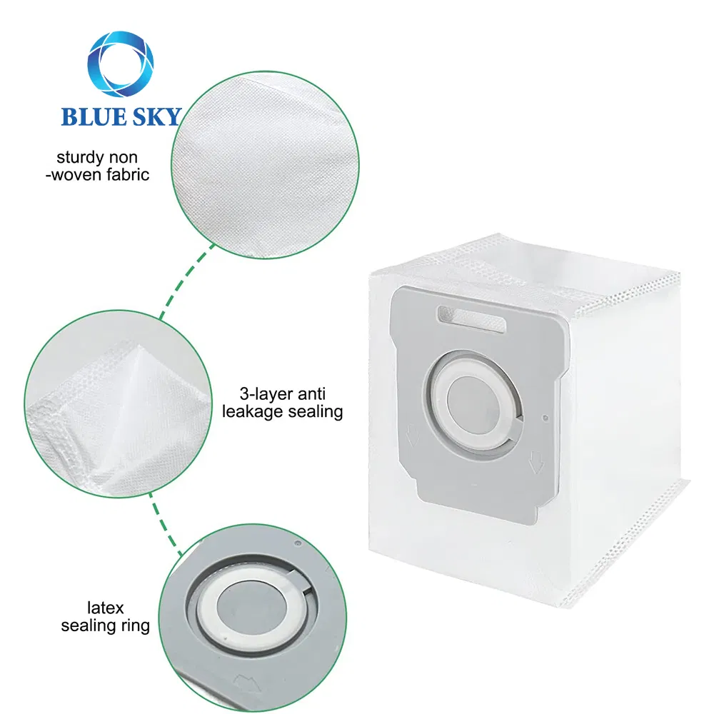 Blueksy Irobots Roombas E5 E6 I7 I7+ S9 Robot Dust Non-Woven Bag for Robot Vacuum Cleaner Accessories