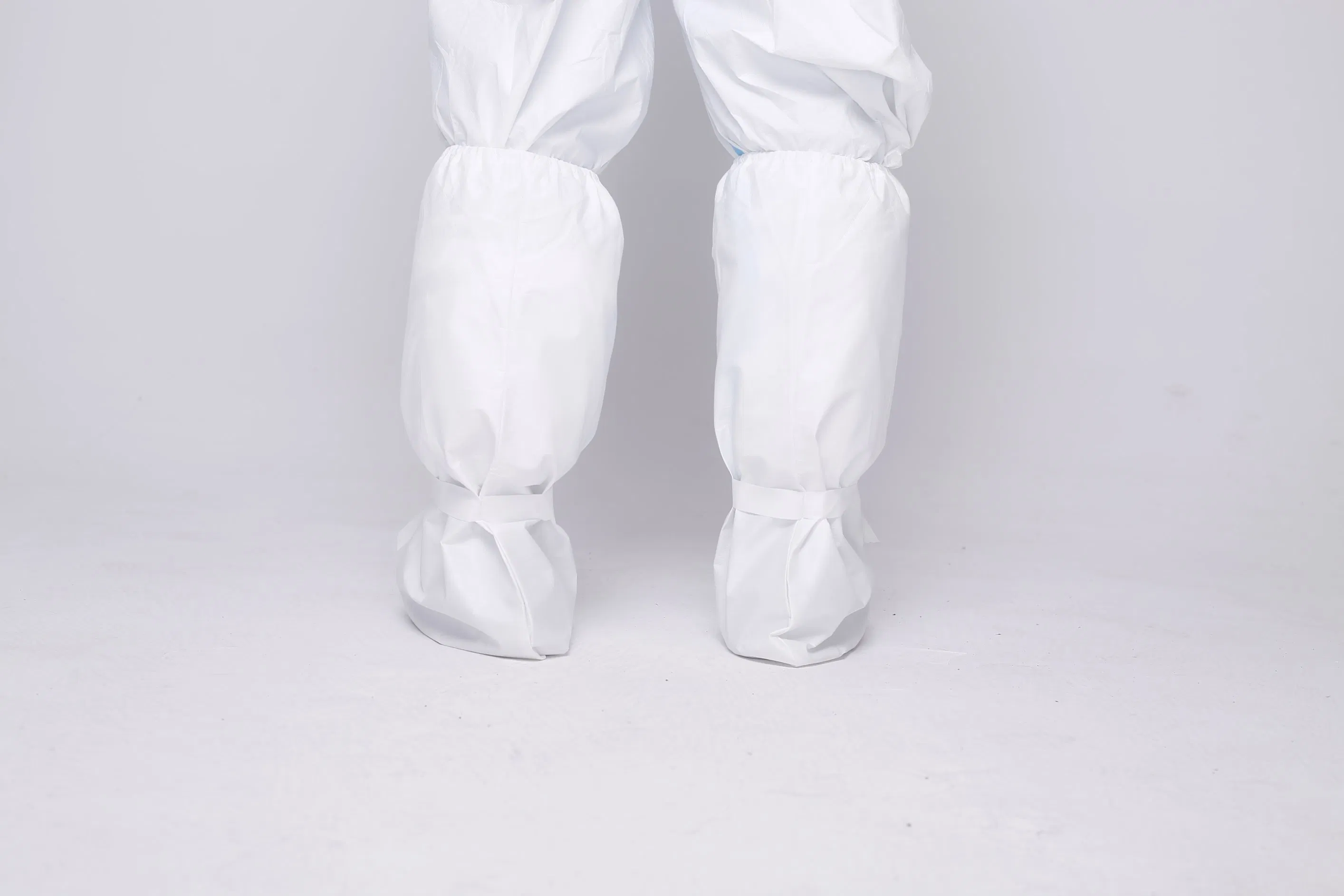 Wholesale Medical Disposable Protective Isolation Shoe Cover with Lacing