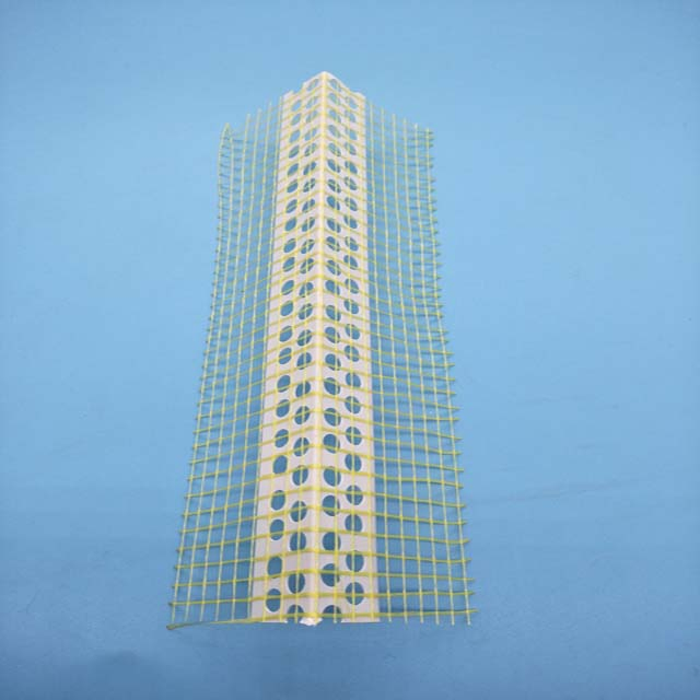 Flexible Perforated PVC Corner Bead with Fiberglass Mesh Angle Bead