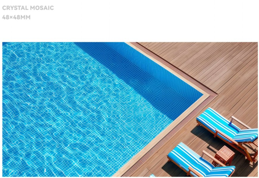 China Project Manufacturer Architecture Swimming Pool Mosaico Vitreo Glass Crystal Mosaic