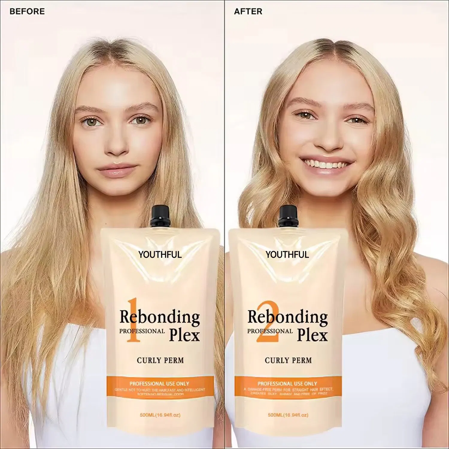 Argan Oil Curly Cream Hair Perm for Daily Care