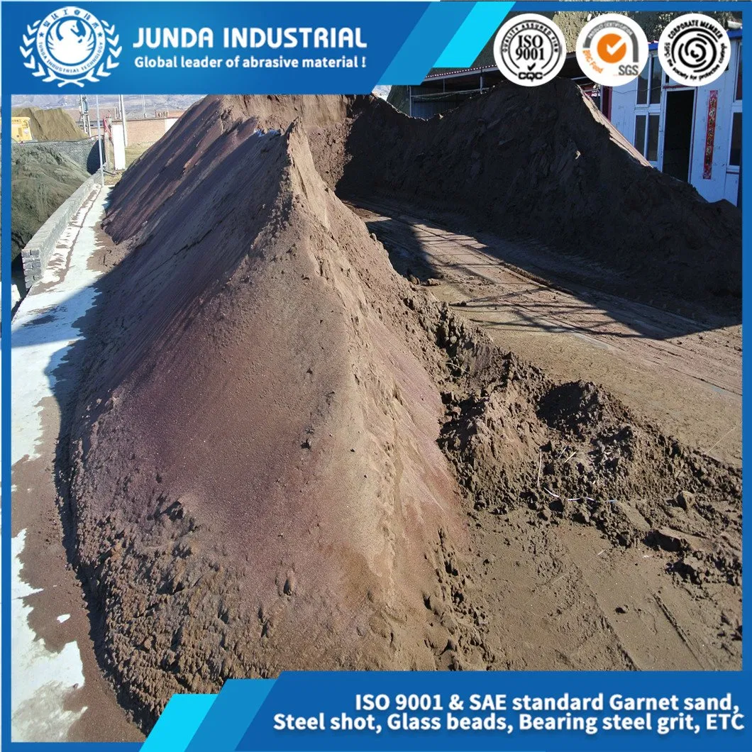 Гранатовый песок 30/60 для абразивной очистки