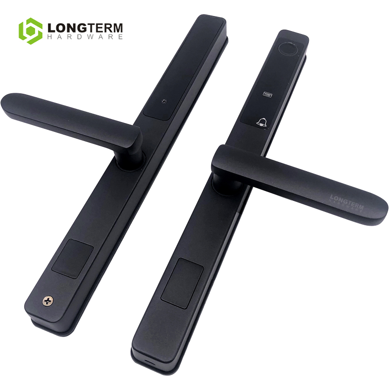 APP Fingerprint Card Key Digital Electric Smart Door Lock for Sliding Doors