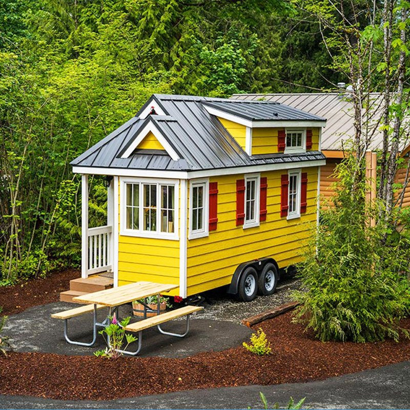 Trailer Homes for Sale Mobile Prefabricated Shangri-La Tiny House on Wheels for Rent