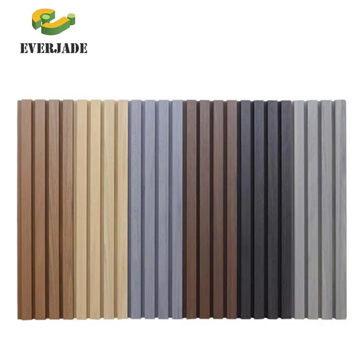 China Factory 100% Recyclable Modern Exterior Ceiling Coverage Decorative WPC Wall Cladding Panel