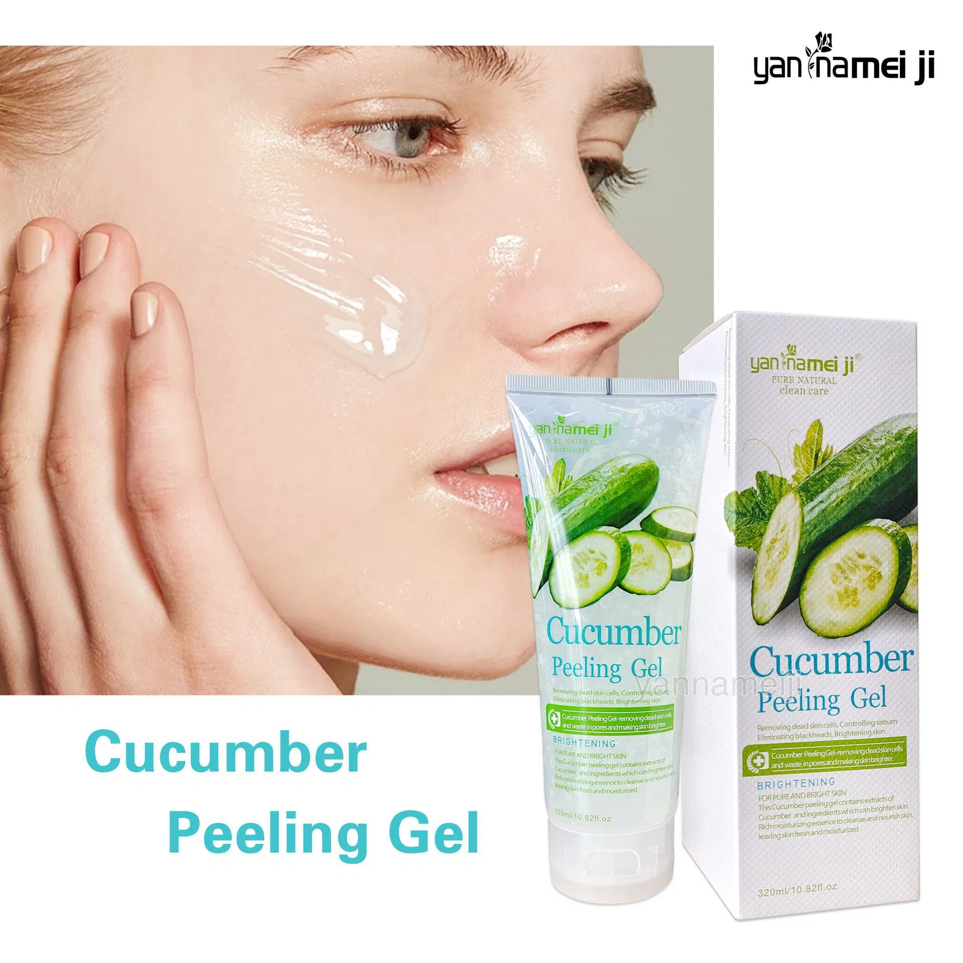 Skin Care Peeling Gel with Moisturizing and Exfoliating Properties Dead Skin Removal Cleanser