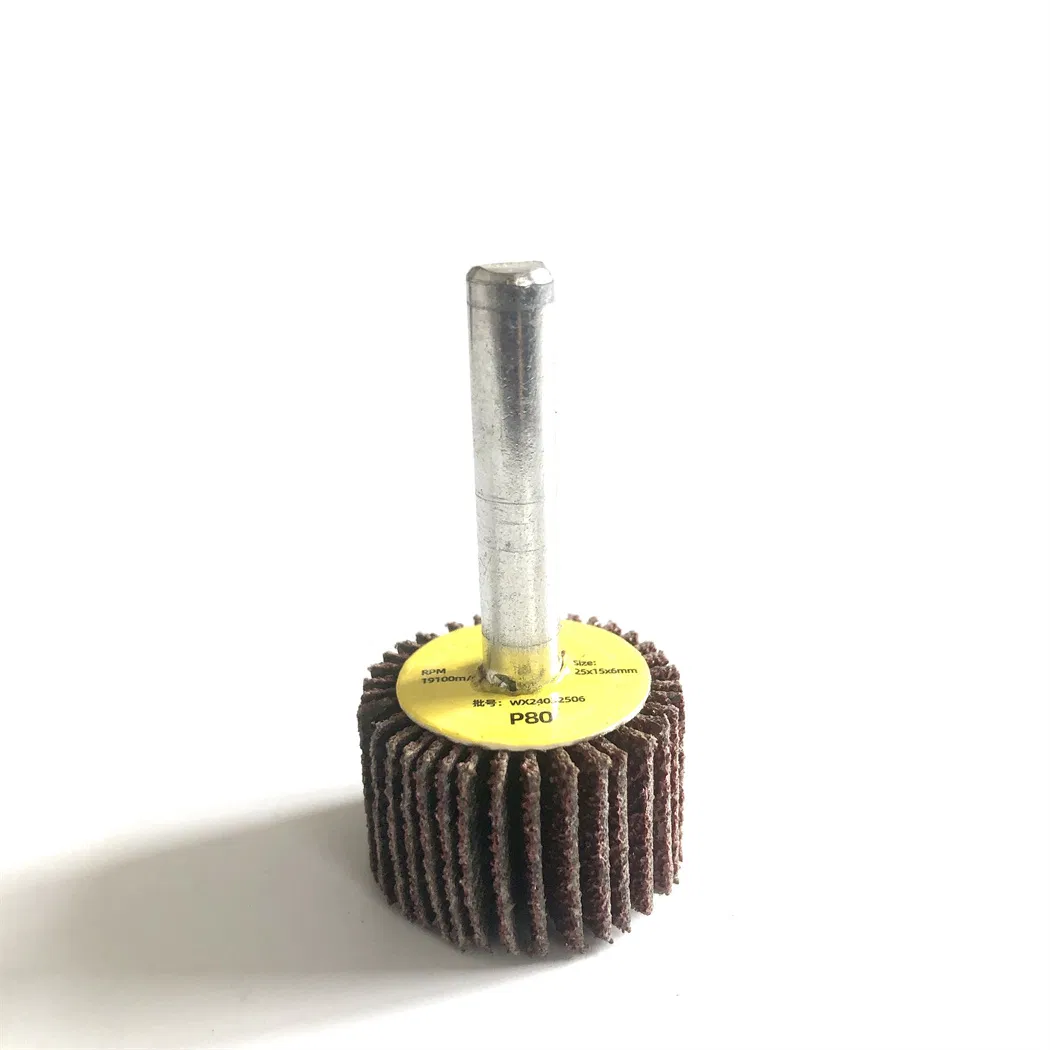 Лепестковый шлифовальный круг 50 мм, алюминиевый оксид, 80#