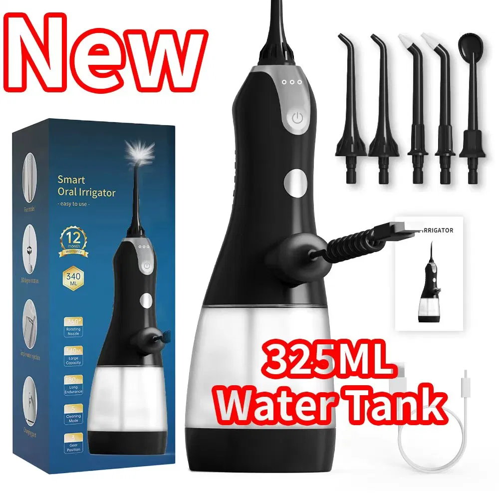 Ipx8 Magnetic Charging Base Dental Flosser Portable Cordless Water Flosser Oral Irrigator