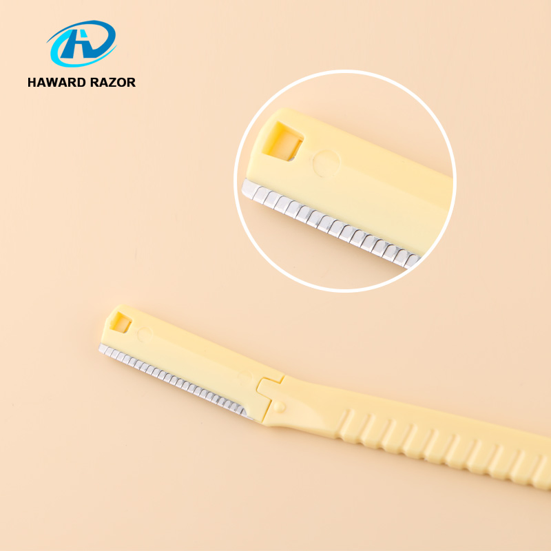 D105 Disposable Safety Eyebrow Trimmer / Eyebrow Face Razors /Eyebrow Shaving Razor Blades