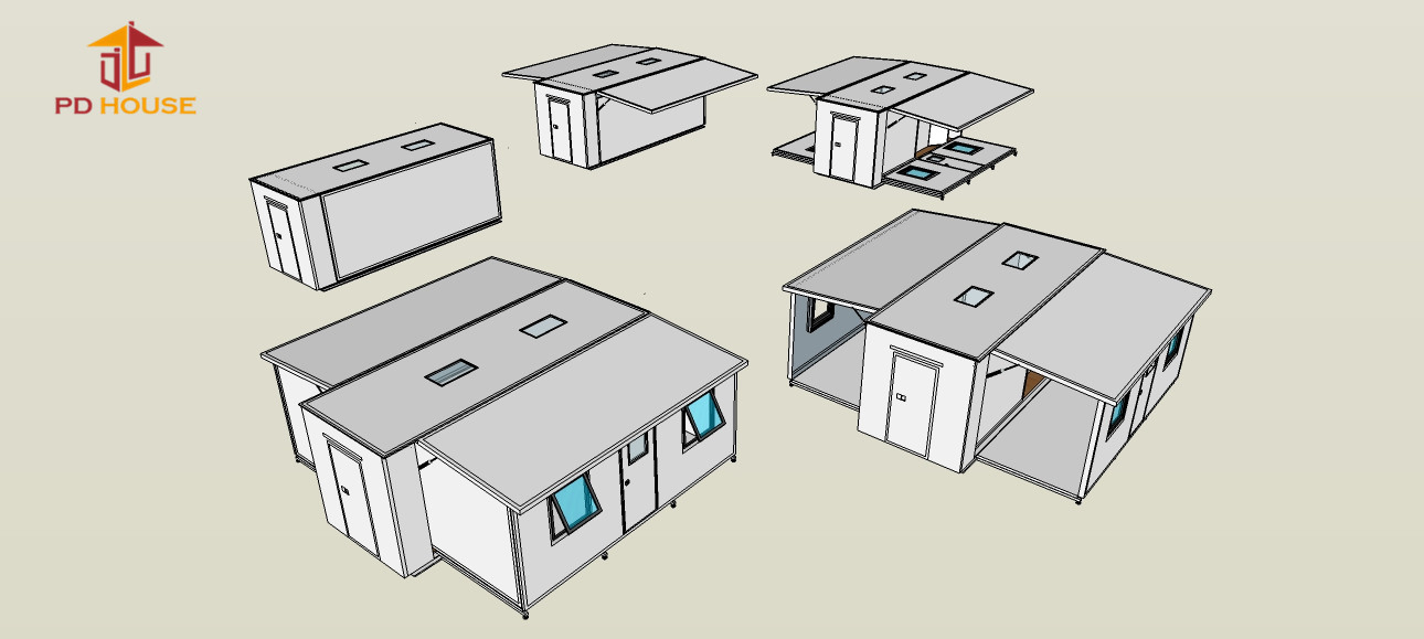 China Low Cost Prefabricated House/Prefab House /Mobile House for Apartment
