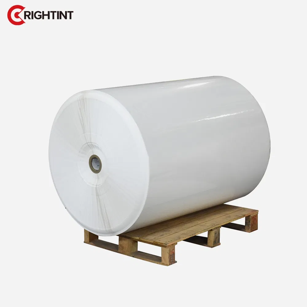 PET film label material for labels self adhesive paper