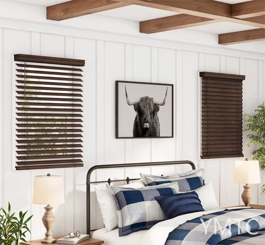 Venetian Blinds Fauxwood /Wood Blinds Window Decoration