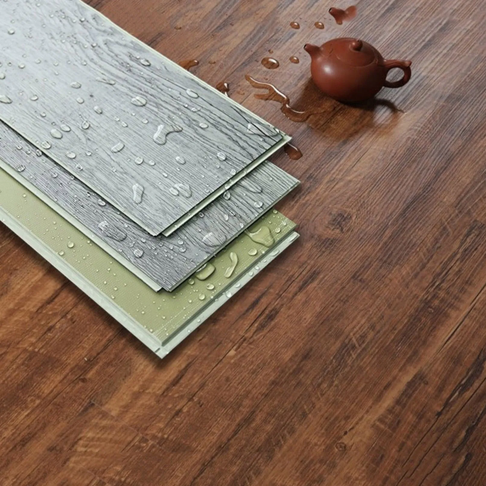High Quality Spc Flooring Wooden Click Lock PVC Vinyl Plank Tiles Spc Plastic Floor/Flooring