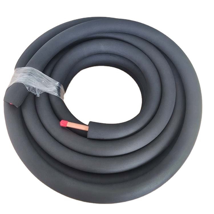 15m 20m 50m 1/4'' -3/8'' Insulated Copper Pipe Liquid Line for Air Conditioning