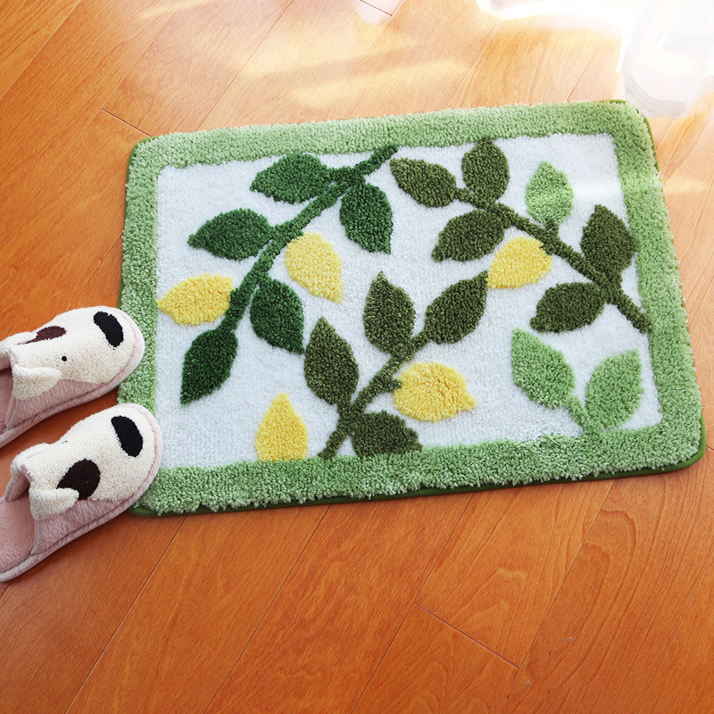 Cartoon Thickened Bathroom Absorbent Mat Anti-Slip Mat Bath Mats