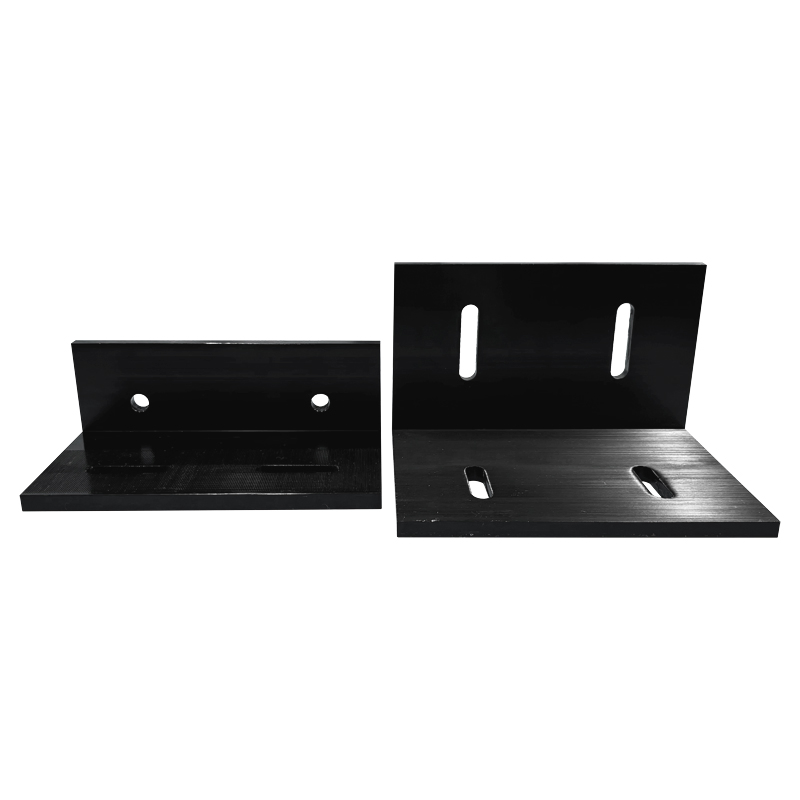 Aluminium Black Anodizing Angle Aluminium T Bracket Wall Cladding Profile