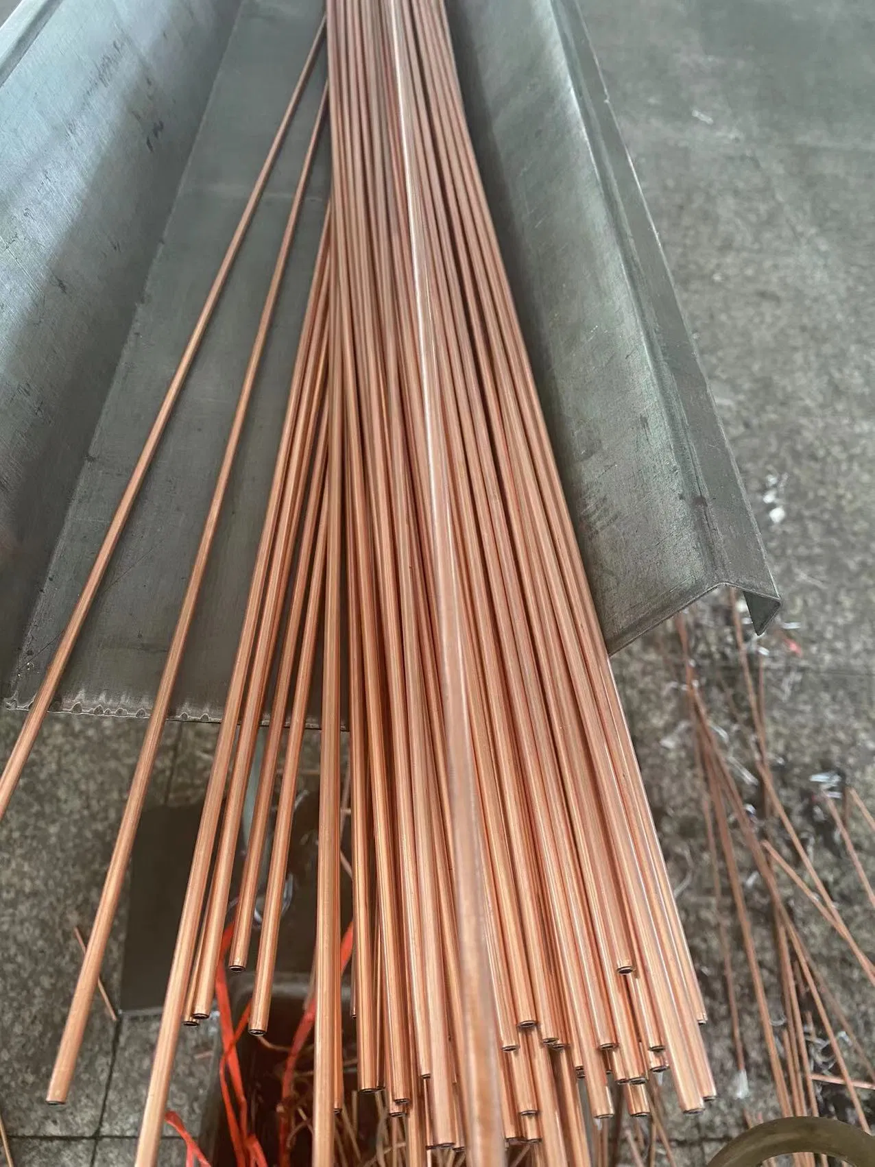 Galvanized Tube Steel Pipe Refrigerator Condenser Zinc Coated Tube 4*0.76